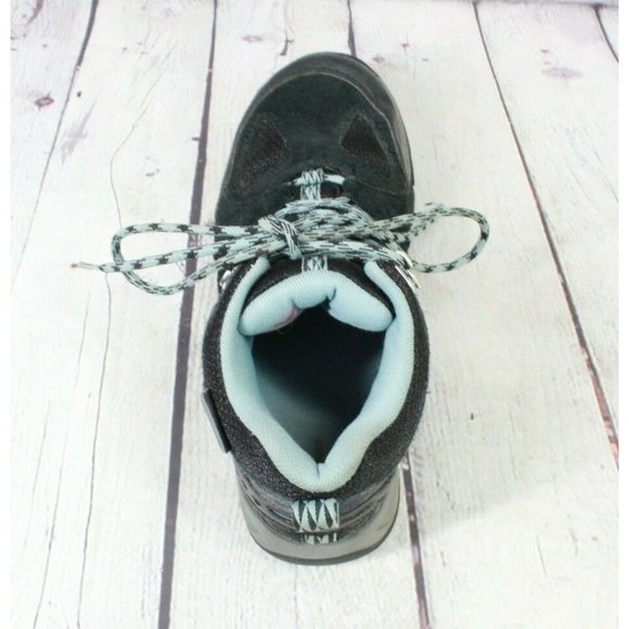 LL Bean Black Suede Mesh Tek 2.5 Waterproof Trail Hiking Boots Size 5 - Picture 6 of 10